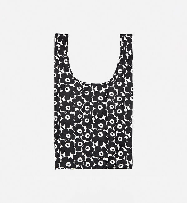 Marimekko「Unikko スマートバッグ」|トートバッグ|ブラック&times;ホワイト