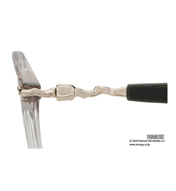  「ウェリントン型 メガネ |  Zoff PEANUTS COLLECTION 4 (ビーグルスカウト モデル)  レンズ交換券付」|メガネ|