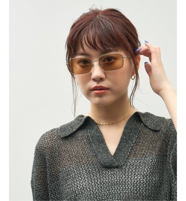  「Zoff｜GDC ウェリントン型 サングラス｜メタルフレーム｜紫外線対策 UVカット｜ユニセックス」|サングラス|