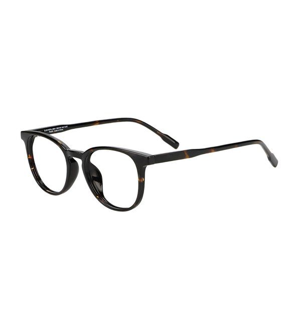  「ボストン型 メガネ | 軽量 伊達めがね・度付き ユニセックス Zoff  レンズ交換券付」|メガネ|