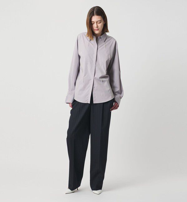 AEWEN MATOPH「＜AEWEN MATOPH＞ビーズフリンジシャツ」|シャツ・ブラウス|