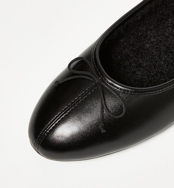 UNITED ARROWS green label relaxing「ウォーム バレエシューズ / フラットシューズ 撥水」|バレエシューズ|
