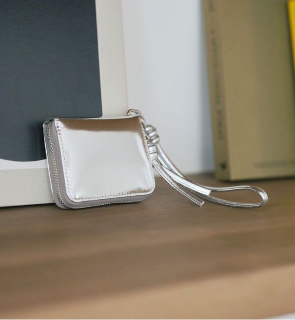 UNITED ARROWS green label relaxing「【別注】＜perche＞2WAY ストラップ ウォレット / 財布」|財布|SILVER