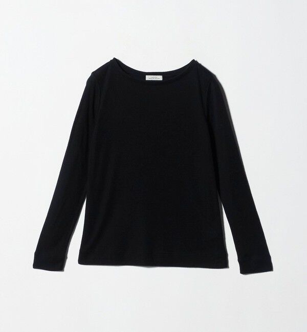 UNITED ARROWS green label relaxing「ウール フライス クルーネック カットソー  ウォッシャブル」|Tシャツ・カットソー|