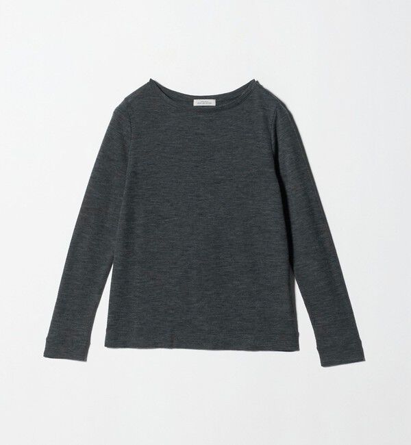 UNITED ARROWS green label relaxing「ウール フライス クルーネック カットソー  ウォッシャブル」|Tシャツ・カットソー|