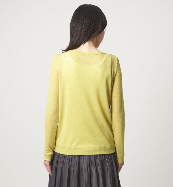 UNITED ARROWS green label relaxing「ウール フライス クルーネック カットソー  ウォッシャブル」|Tシャツ・カットソー|