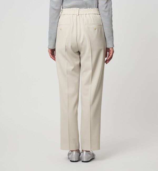 UNITED ARROWS green label relaxing「［size SHORT/TALLあり］パウドレ テーパード パンツ ナチュラル」|スラックス|