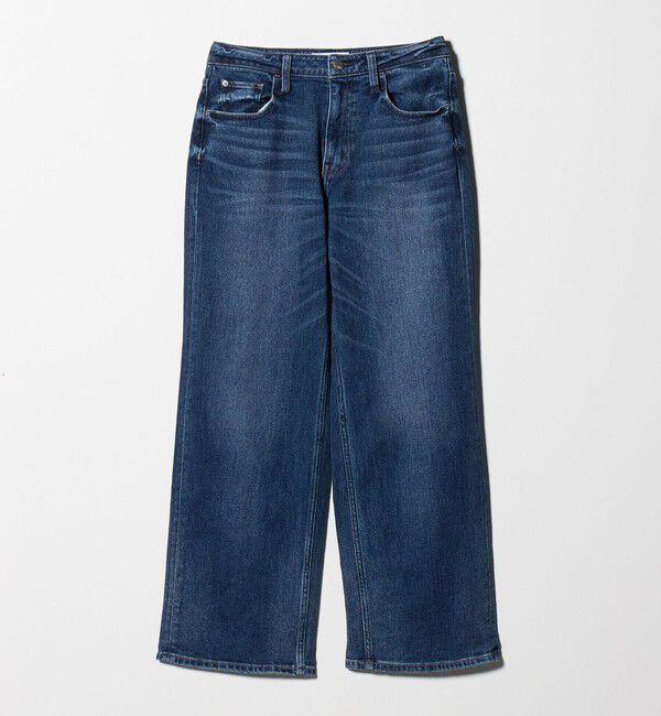 UNITED ARROWS green label relaxing「【別注】＜Healthy DENIM＞ストレート ワイド デニムパンツ ミッドライズ 」|デニム|COBALT