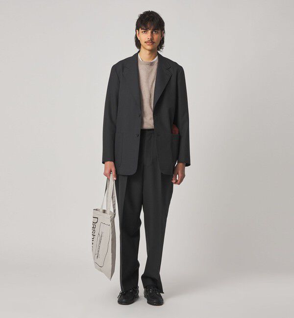 STEVEN ALAN「＜Steven Alan＞ ウール オックスフォード シングルブレステッド 2B ジャケット」|テーラードジャケット|