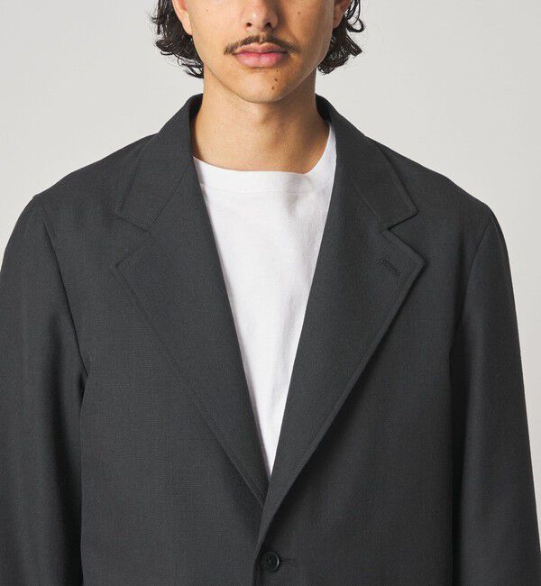 STEVEN ALAN「＜Steven Alan＞ ウール オックスフォード シングルブレステッド 2B ジャケット」|テーラードジャケット|