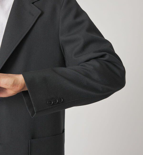 STEVEN ALAN「＜Steven Alan＞ ウール オックスフォード シングルブレステッド 2B ジャケット」|テーラードジャケット|