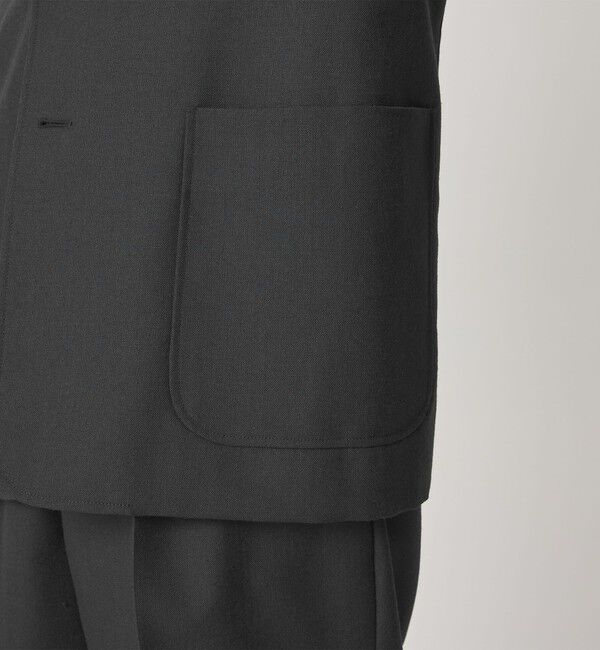 STEVEN ALAN「＜Steven Alan＞ ウール オックスフォード シングルブレステッド 2B ジャケット」|テーラードジャケット|