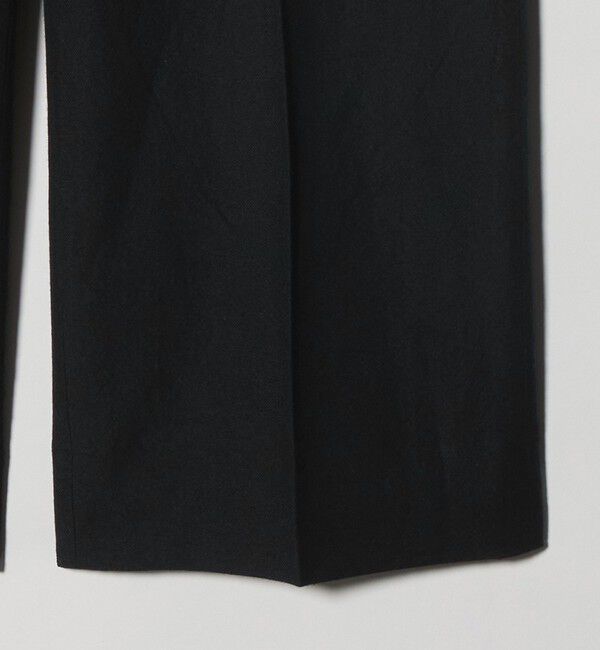 BEAUTY&YOUTH UNITED ARROWS「スリーク ウール リネン 1プリーツ トラウザー セットアップ対応」|チノ|