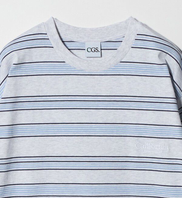 California General Store「＜CGS.＞オーガニック コットン ロングスリーブ ボーダー Tシャツ」|Tシャツ・カットソー|