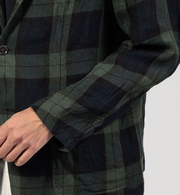 TOMORROWLAND MENS「アイリッシュリネン ローファージャケット」|テーラードジャケット|