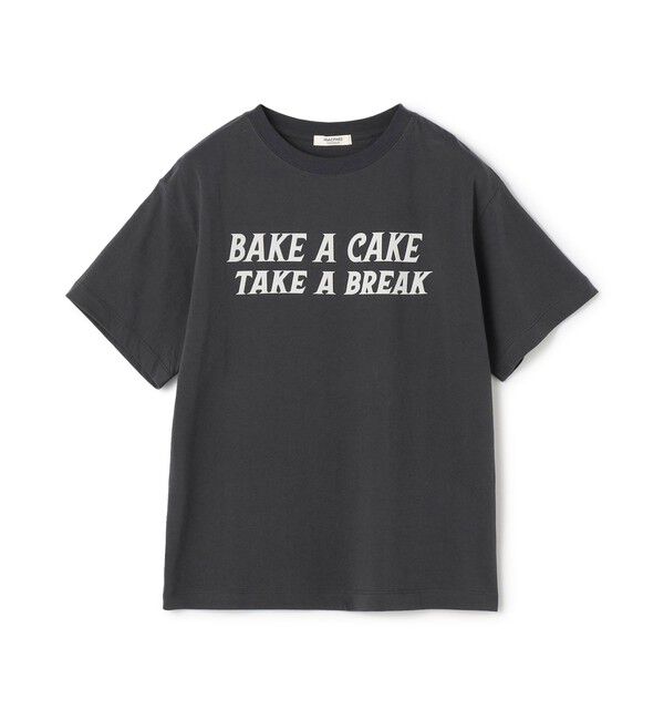 MACPHEE「コットンプリント Tシャツ」|Tシャツ・カットソー|19 ブラック