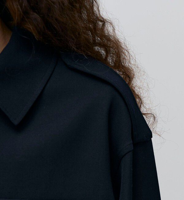 BACCA「ウールギャバジン ダブルパッチポケットジャケット」|シャツ・ブラウス|