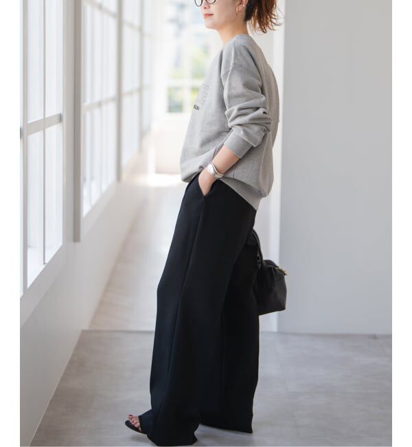 Spick and Span「《追加》La Hutte / ラ ユット 別注Vネックスウェット*」|スウェット・ジャージ|