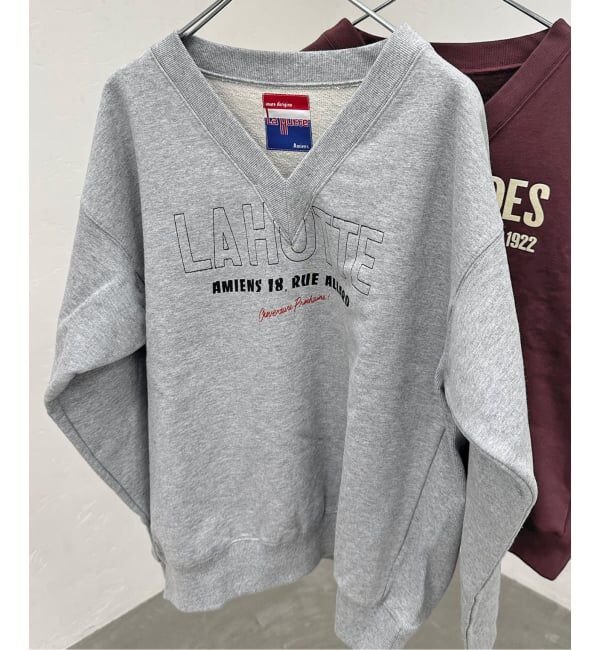 Spick and Span「《追加》La Hutte / ラ ユット 別注Vネックスウェット*」|スウェット・ジャージ|