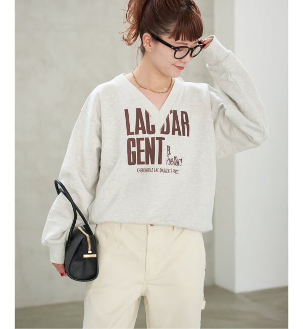 Spick and Span「《追加》La Hutte / ラ ユット 別注Vネックスウェット*」|スウェット・ジャージ|