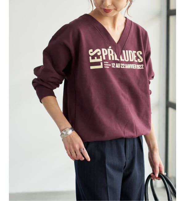 Spick and Span「《追加》La Hutte / ラ ユット 別注Vネックスウェット*」|スウェット・ジャージ|