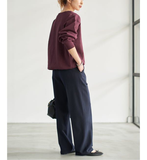 Spick and Span「《追加》La Hutte / ラ ユット 別注Vネックスウェット*」|スウェット・ジャージ|