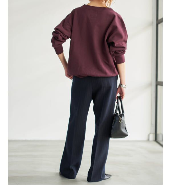 Spick and Span「《追加》La Hutte / ラ ユット 別注Vネックスウェット*」|スウェット・ジャージ|