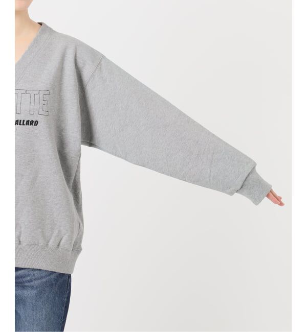 Spick and Span「《追加》La Hutte / ラ ユット 別注Vネックスウェット*」|スウェット・ジャージ|