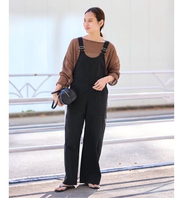 FRAMeWORK「≪予約≫ヴィンテージタイプライターサロペット」|オールインワン|