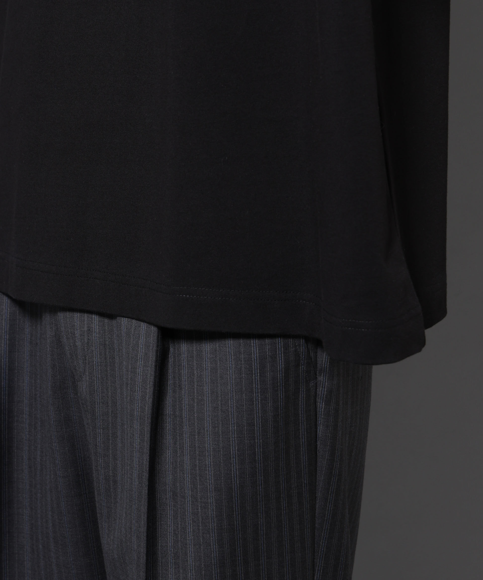 nano･universe「ビックシルエットワンポイントTシャツ 長袖」|Tシャツ・カットソー|