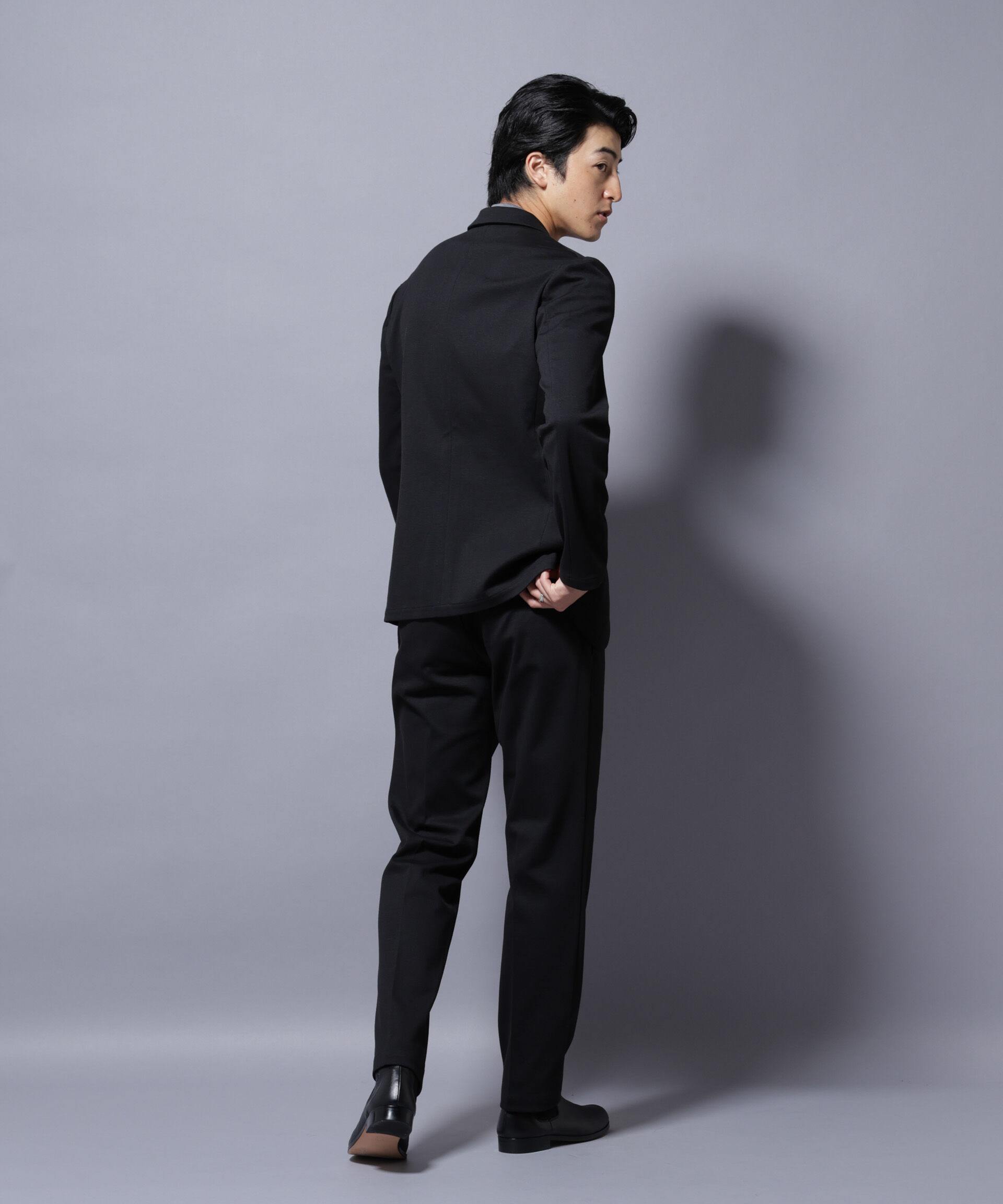 nano･universe「ストレッチカノコジャケット(セットアップ可)」|テーラードジャケット|