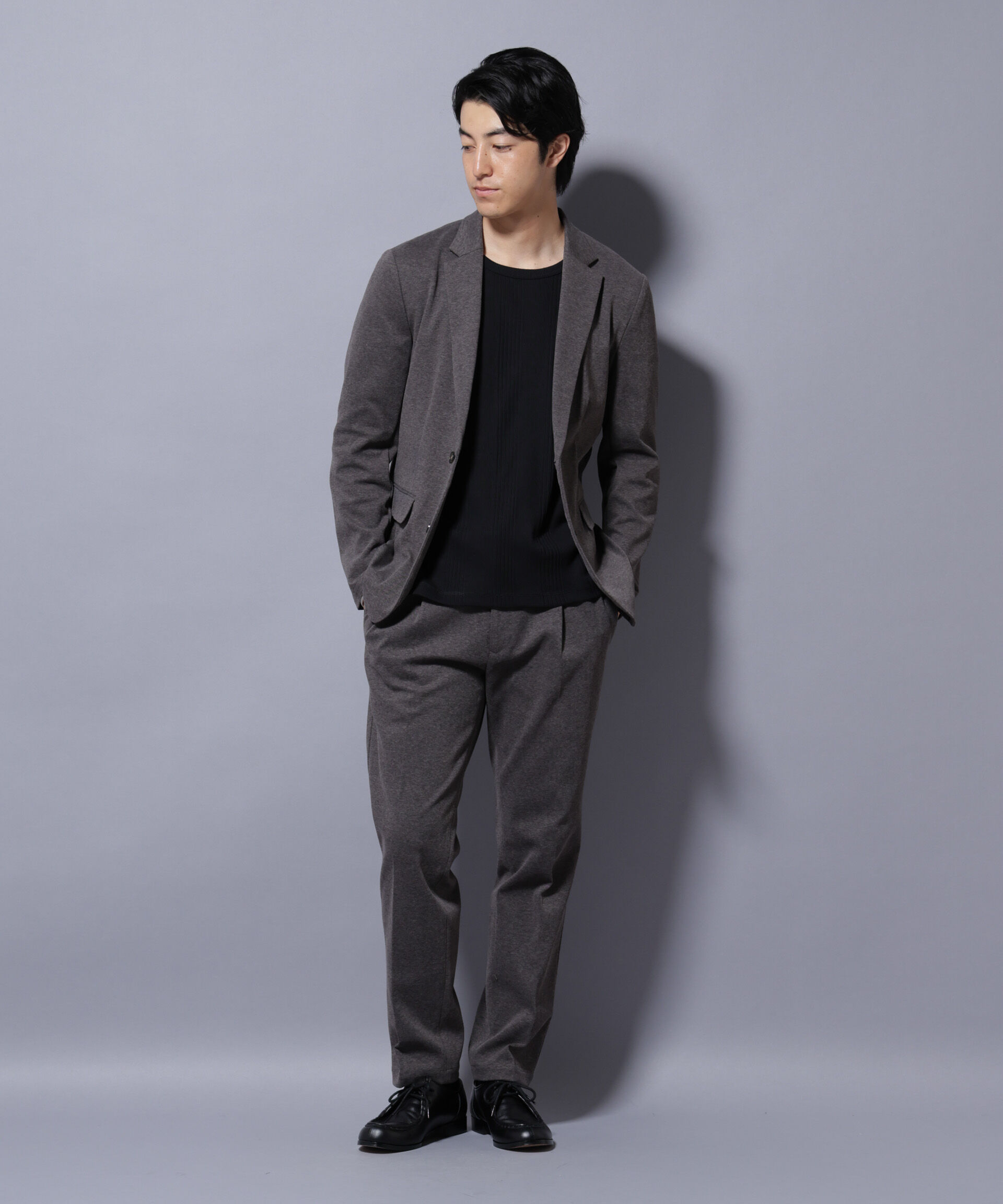 nano･universe「ストレッチカノコジャケット(セットアップ可)」|テーラードジャケット|