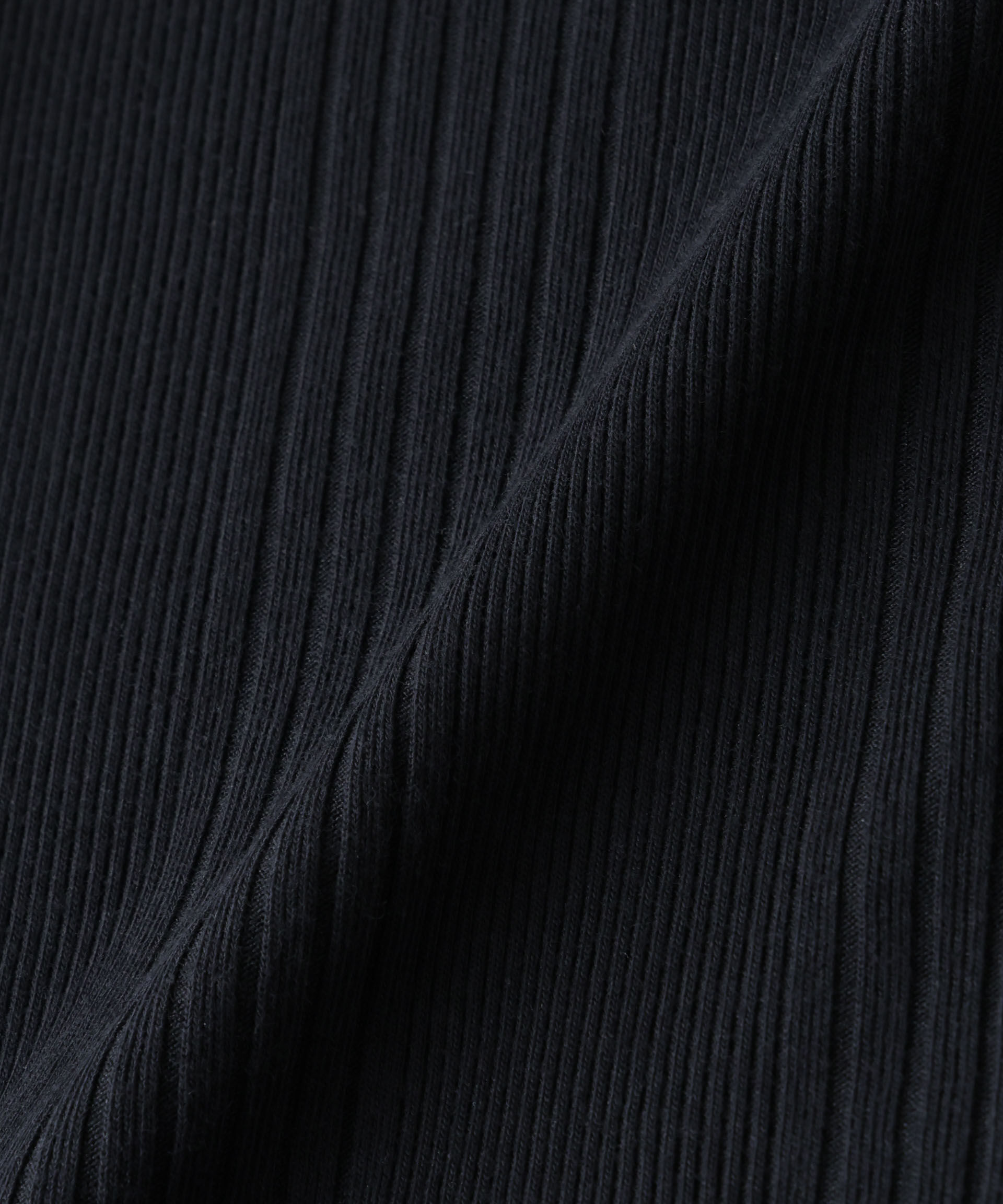 nano･universe「NORMANBROS/NORMANBROS別注 テレコUネックTシャツ 半袖」|Tシャツ・カットソー|