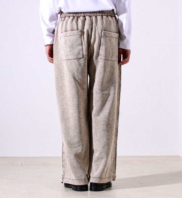 GLOSTER「【トレンド感あるルーズフィット】スノーウォッシュ スウェットパンツ」|その他|