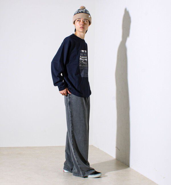 GLOSTER「【トレンド感あるルーズフィット】スノーウォッシュ スウェットパンツ」|その他|