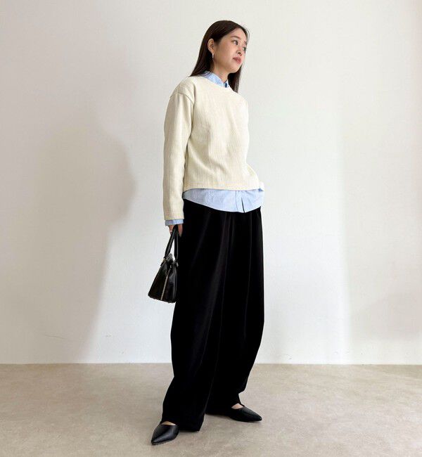 fredy emue「ラメモールプルオーバー」|Tシャツ・カットソー|