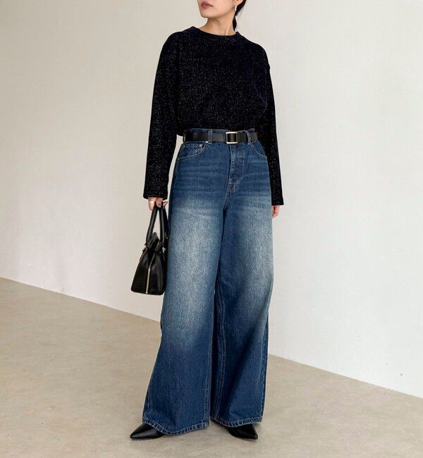 fredy emue「ラメモールプルオーバー」|Tシャツ・カットソー|