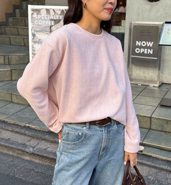 fredy emue「ラメモールプルオーバー」|Tシャツ・カットソー|