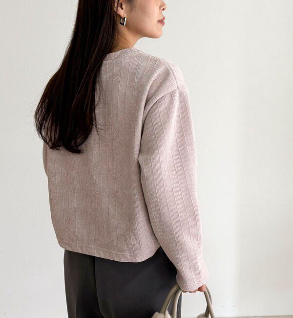 fredy emue「ラメモールプルオーバー」|Tシャツ・カットソー|