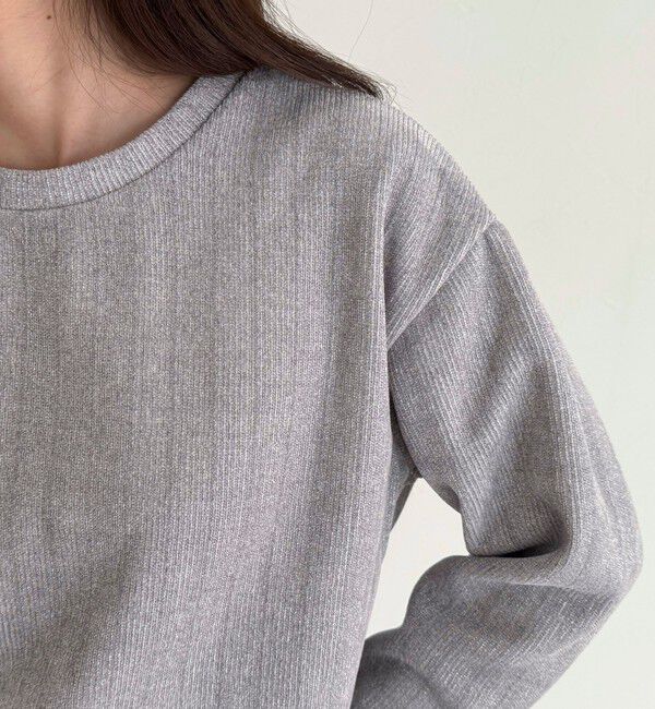 fredy emue「ラメモールプルオーバー」|Tシャツ・カットソー|