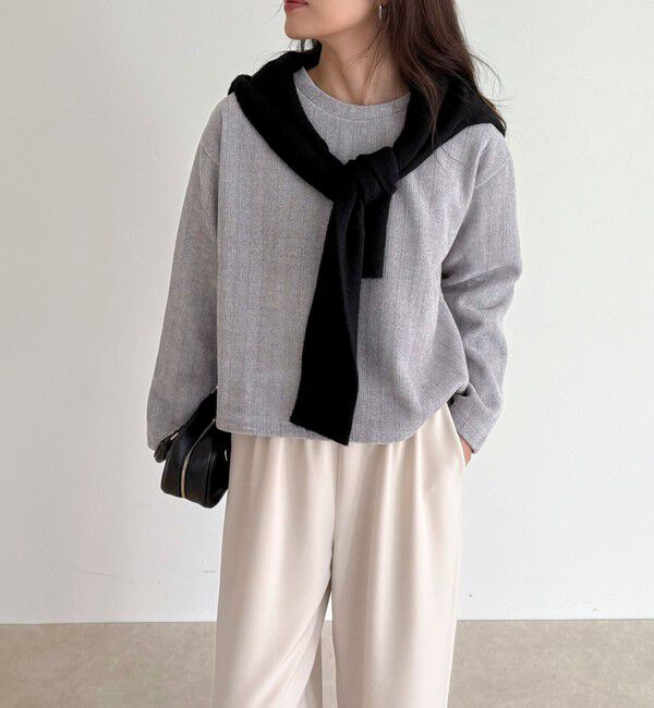 fredy emue「ラメモールプルオーバー」|Tシャツ・カットソー|