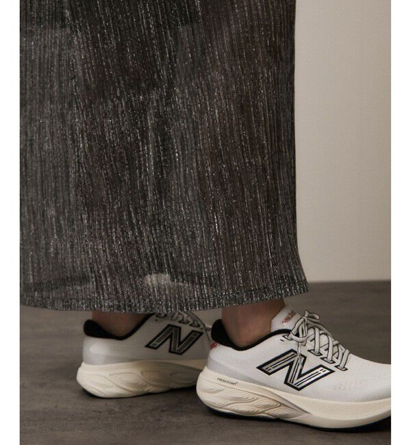 SALON adam et rope'「シアーラメスカート［ストレッチ］」|スカート|