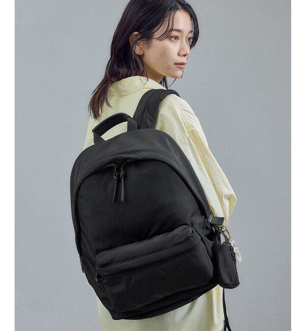 SALON adam et rope'「【WS（ドゥーブル）】ユーティリティーデイバッグ / A4対応」|リュック|ブラック(01)