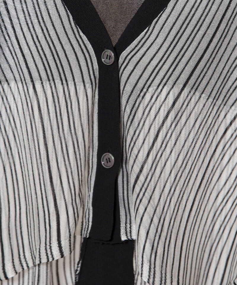  「シアーストライプニットカーディガン」|ニット・セーター|