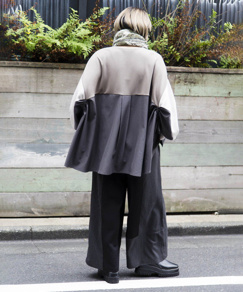  「ストライプ切替パンツ」|その他|