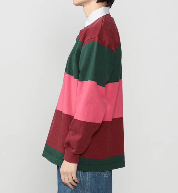  「BARBARIAN | 〈別注〉コットン フェードラグビーシャツ MEN」|Tシャツ・カットソー|