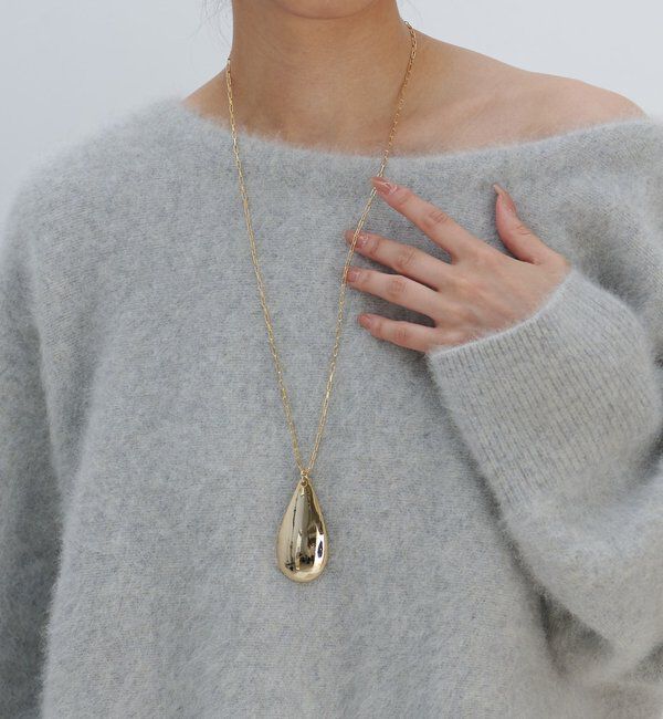 「ドロップトップネックレス」|リング|ゴールド