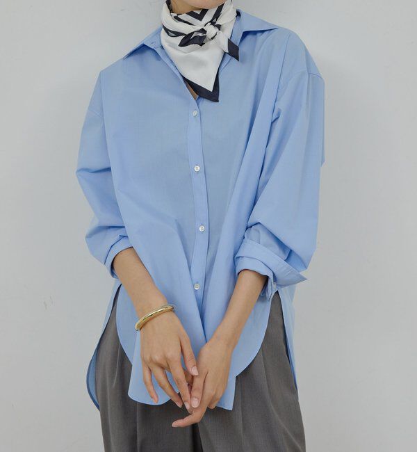  「【MANAKAコラボ】スカーフセットシャツ」|シャツ・ブラウス|