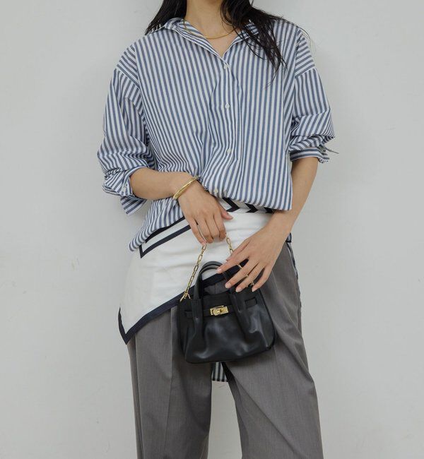  「【MANAKAコラボ】スカーフセットシャツ」|シャツ・ブラウス|