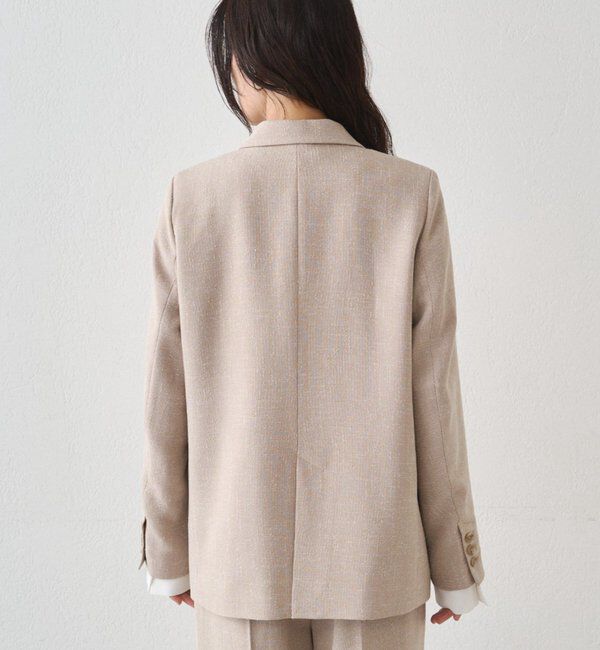  「【Atelier N5/アトリエヌメロサンク】ツイードWジャケット」|ベスト・ジレ|